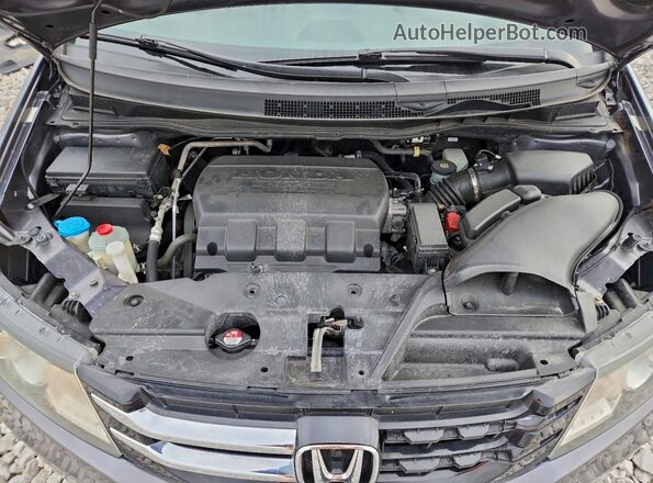 5FNRL5H97GB096185 2016 HONDA ODYSSEY Gray ძრავის განყოფილების ხედი