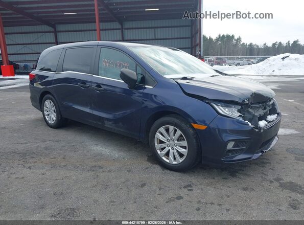 5FNRL6H29KB045210 2019 HONDA ODYSSEY Dark Blue Delantero derecho
