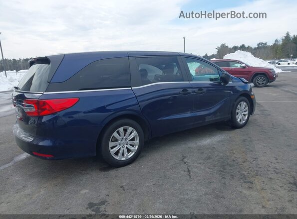 5FNRL6H29KB045210 2019 HONDA ODYSSEY Dark Blue Trasero derecho