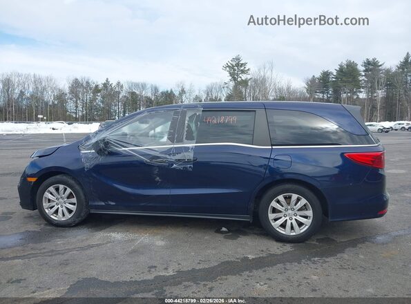 5FNRL6H29KB045210 2019 HONDA ODYSSEY Dark Blue Vista interior de 360 grados