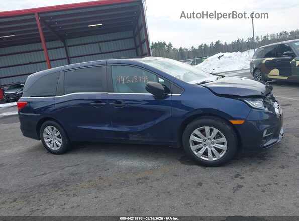 5FNRL6H29KB045210 2019 HONDA ODYSSEY Dark Blue Vista interior trasera