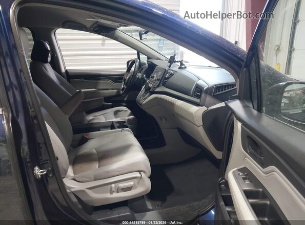 5FNRL6H29KB045210 2019 HONDA ODYSSEY Dark Blue Vista interior delantera
