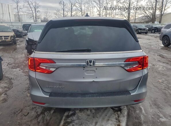 5FNRL6H56LB009700 2020 HONDA ODYSSEY Silver Вид ззаду