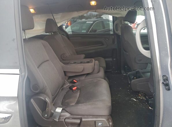 5FNRL6H56LB009700 2020 HONDA ODYSSEY Silver Вид задньої частини салону