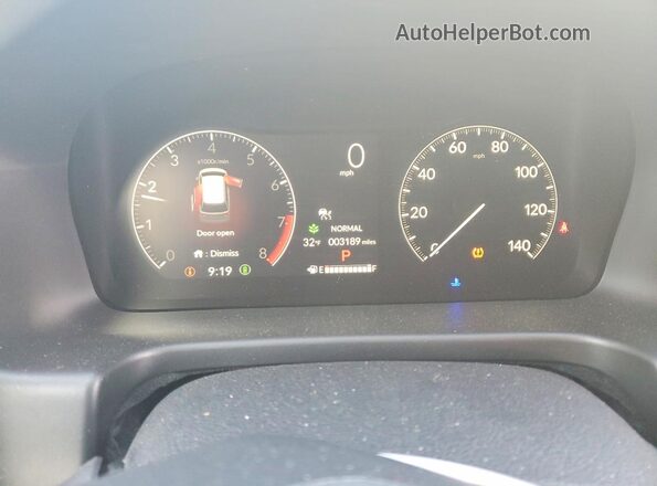 5FNRL6H62TB002204 2026 HONDA ODYSSEY Белый Вид щитка приборов
