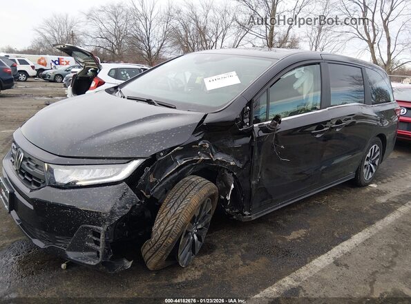5FNRL6H63TB023708 2026 HONDA ODYSSEY Black Передня ліва чверть