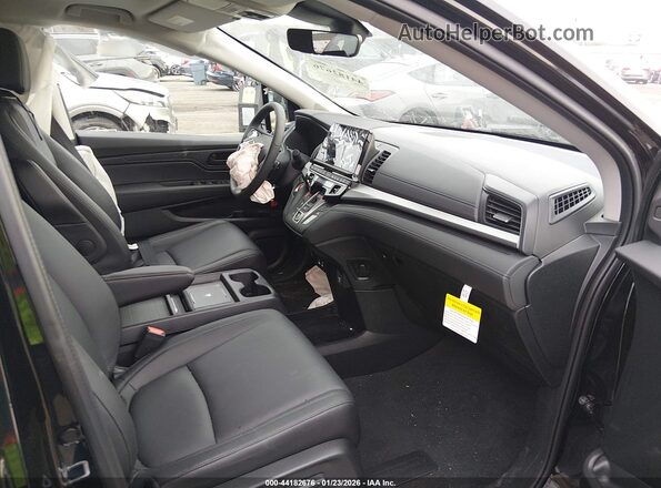 5FNRL6H63TB023708 2026 HONDA ODYSSEY Black Вид салону спереду