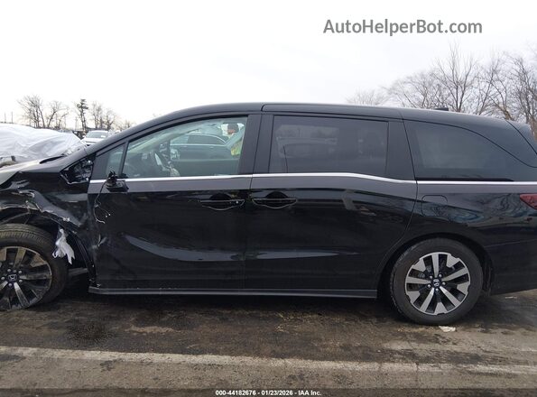 5FNRL6H63TB023708 2026 HONDA ODYSSEY Black Панорамний вид салону 360°