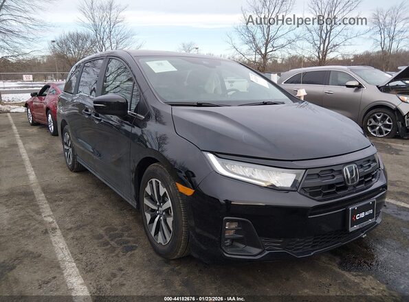 5FNRL6H63TB023708 2026 HONDA ODYSSEY Black Передня права чверть