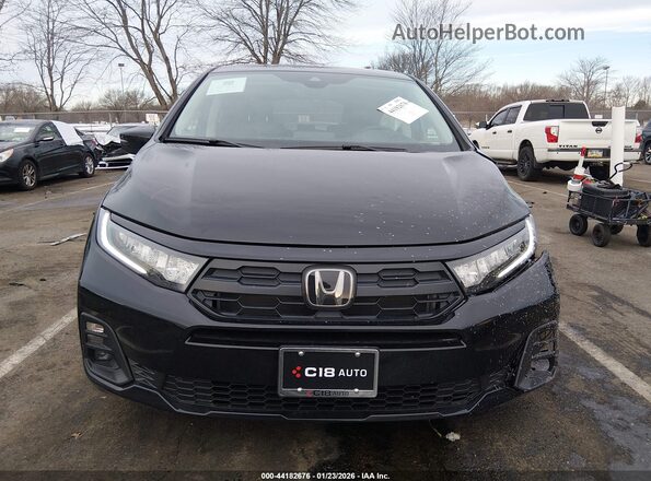 5FNRL6H63TB023708 2026 HONDA ODYSSEY Black Вид щитка приладів