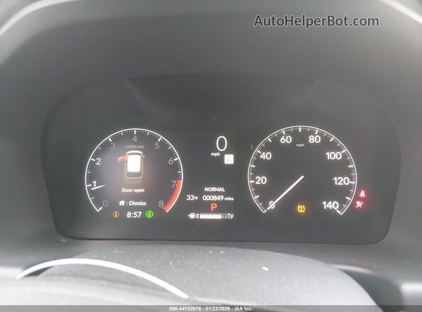 5FNRL6H63TB023708 2026 HONDA ODYSSEY Black Вид задніх сидінь