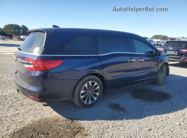 5FNRL6H64RB050165 2024 HONDA ODYSSEY Blue Tył prawy