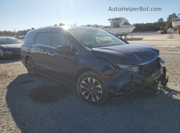 5FNRL6H64RB050165 2024 HONDA ODYSSEY Blue Przód prawy