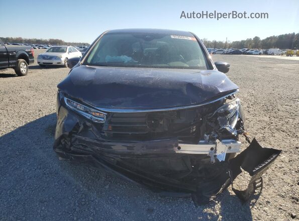 5FNRL6H64RB050165 2024 HONDA ODYSSEY Blue Widok z przodu