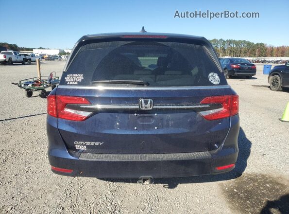 5FNRL6H64RB050165 2024 HONDA ODYSSEY Blue Widok z tyłu