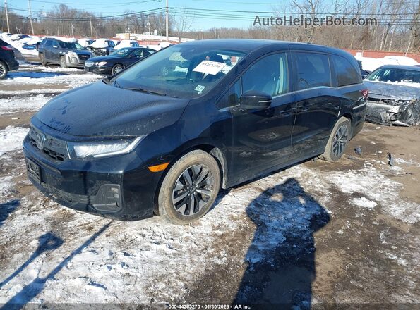 5FNRL6H64SB008293 2025 HONDA ODYSSEY Black Przód lewy