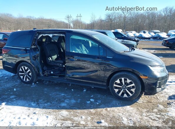5FNRL6H64SB008293 2025 HONDA ODYSSEY Black Widok z przodu
