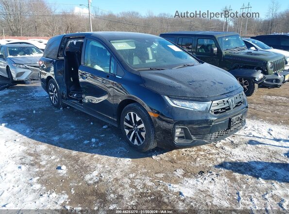 5FNRL6H64SB008293 2025 HONDA ODYSSEY Black Przód prawy
