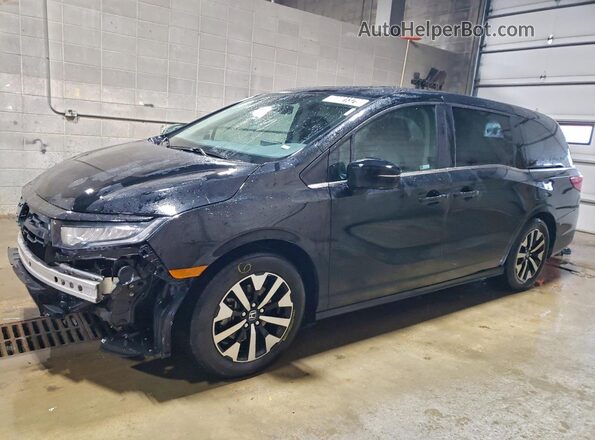 5FNRL6H65SB090051 2025 HONDA ODYSSEY Черный Передняя левая четверть