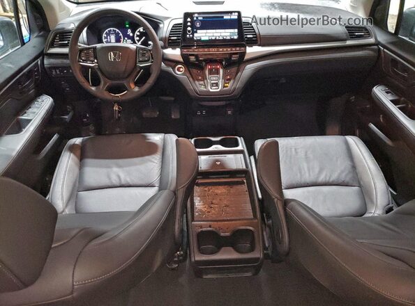 5FNRL6H65SB090051 2025 HONDA ODYSSEY Черный Вид панели приборов
