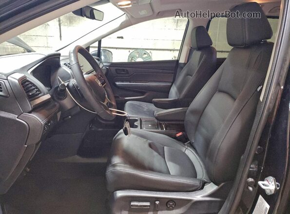 5FNRL6H65SB090051 2025 HONDA ODYSSEY Черный Вид салона спереди