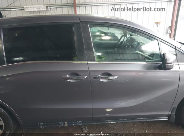5FNRL6H66RB042004 2024 HONDA ODYSSEY Blue Vista interior trasera