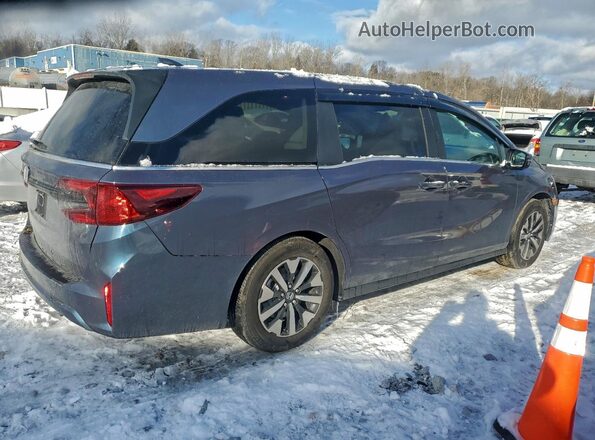 5FNRL6H67SB076412 2025 HONDA ODYSSEY Синий Задняя правая четверть