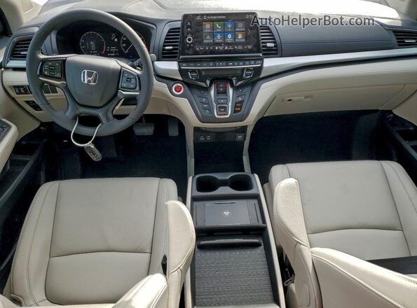 5FNRL6H69TB006590 2026 HONDA ODYSSEY Белый Вид панели приборов
