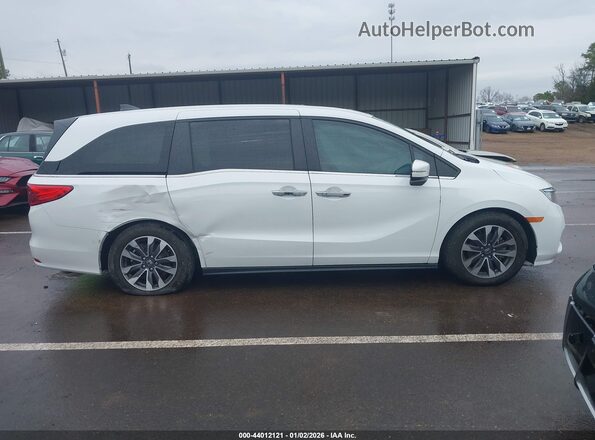 5FNRL6H6XPB035974 2023 HONDA ODYSSEY Белый Вид задней части салона