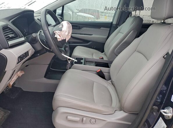 5FNRL6H6XRB041258 2024 HONDA ODYSSEY Синий Вид салона спереди