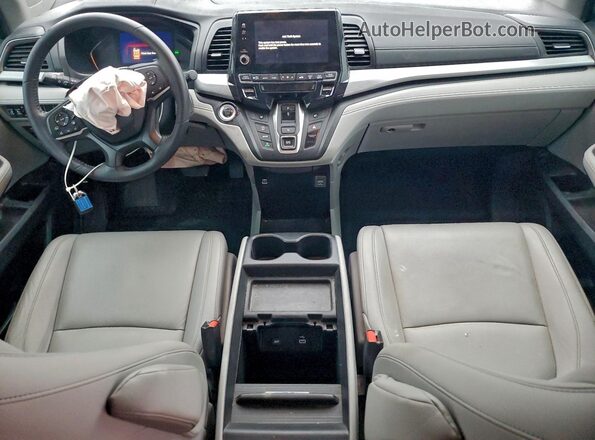 5FNRL6H6XRB041258 2024 HONDA ODYSSEY Синий Вид панели приборов