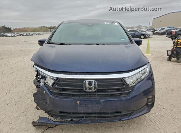 5FNRL6H6XRB041258 2024 HONDA ODYSSEY Синий Вид спереди
