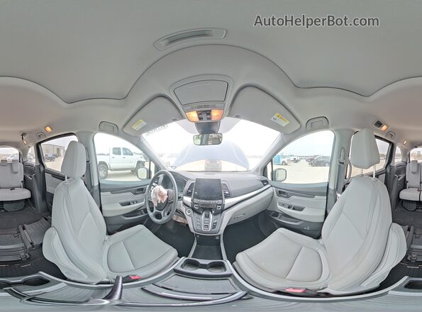 5FNRL6H6XRB041258 2024 HONDA ODYSSEY Синий Панорамный вид салона 360°
