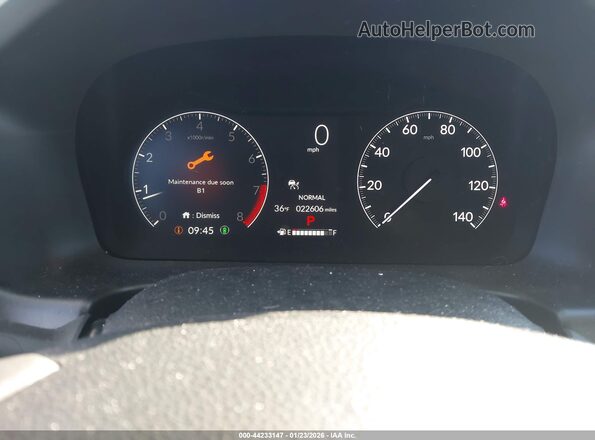 5FNRL6H6XSB075240 2025 HONDA ODYSSEY Серый Вид задних сидений