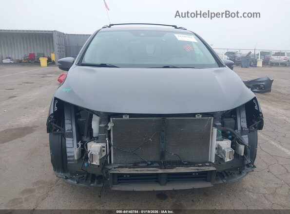 5FNRL6H70JB043310 2018 HONDA ODYSSEY Серый Вид задней части салона