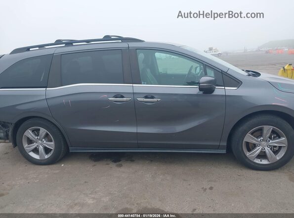 5FNRL6H70JB043310 2018 HONDA ODYSSEY Серый Панорамный вид салона 360°