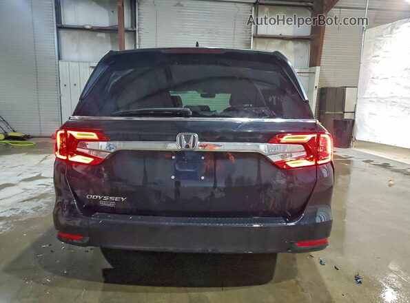 5FNRL6H70JB058390 2018 HONDA ODYSSEY Black Vista trasera