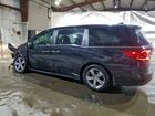2018 Honda Odyssey Exl Black vin: 5FNRL6H70JB058390