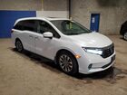 2021 Honda Odyssey Exl White vin: 5FNRL6H70MB023451