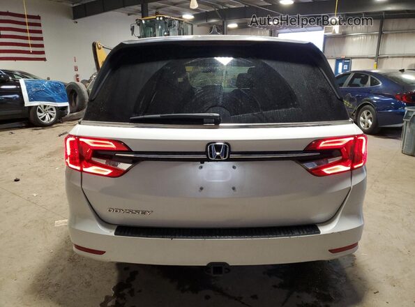 5FNRL6H70MB023451 2021 HONDA ODYSSEY White Вид ззаду