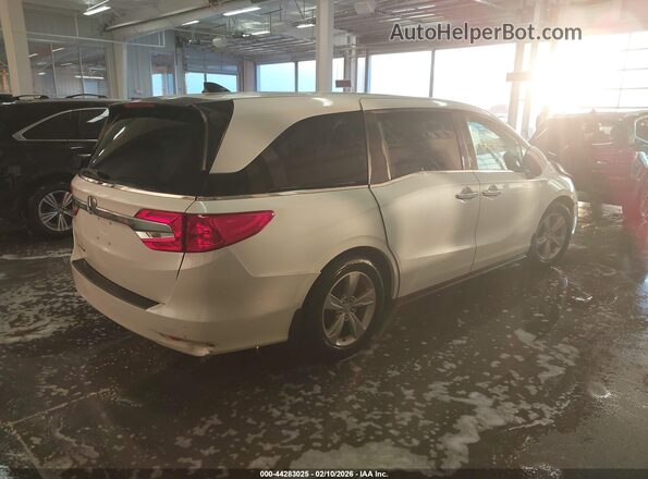 5FNRL6H71LB040242 2020 HONDA ODYSSEY Белый Задняя правая четверть