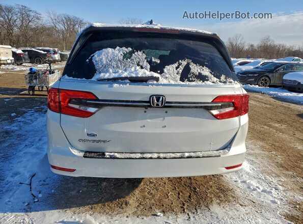 5FNRL6H72MB032717 2021 HONDA ODYSSEY Белый Вид сзади