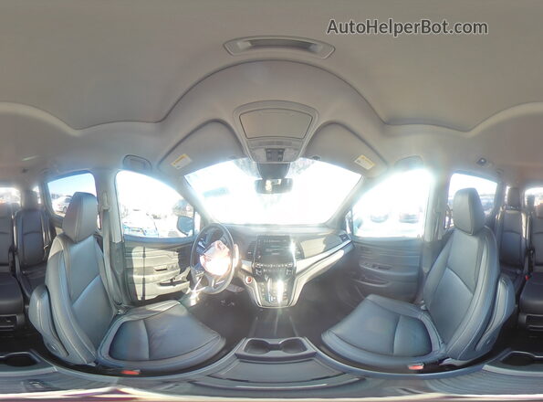 5FNRL6H72MB032717 2021 HONDA ODYSSEY Белый Панорамный вид салона 360°