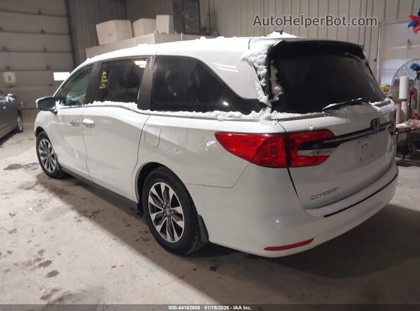 5FNRL6H72NB001355 2022 HONDA ODYSSEY Белый Задняя левая четверть