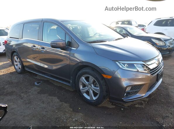 5FNRL6H73JB071652 2018 HONDA ODYSSEY Gray Przód prawy