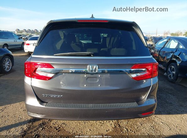 5FNRL6H73JB071652 2018 HONDA ODYSSEY Gray 