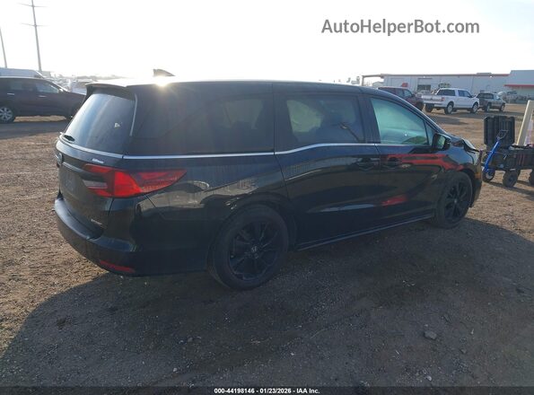 5FNRL6H73PB047845 2023 HONDA ODYSSEY Black Rear right
