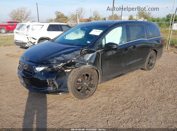 5FNRL6H73PB047845 2023 HONDA ODYSSEY Black Front left
