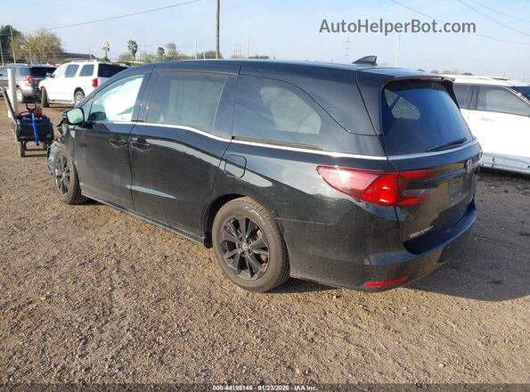5FNRL6H73PB047845 2023 HONDA ODYSSEY Black Rear left