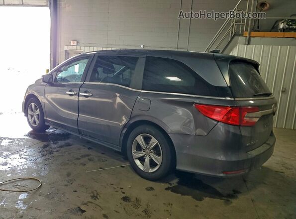 5FNRL6H74KB010313 2019 HONDA ODYSSEY Gray Trasero izquierdo